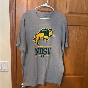 Under Armour Gray NDSU Bison T-Shirt